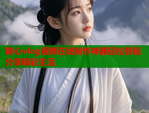 糖心vlog视频在线制作神器轻松剪辑分享精彩生活