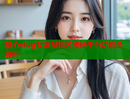 糖心vlog女演员排名揭秘平台功能全解析