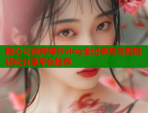糖心司雨穿婚纱vlog全记录高清剪辑轻松分享平台推荐
